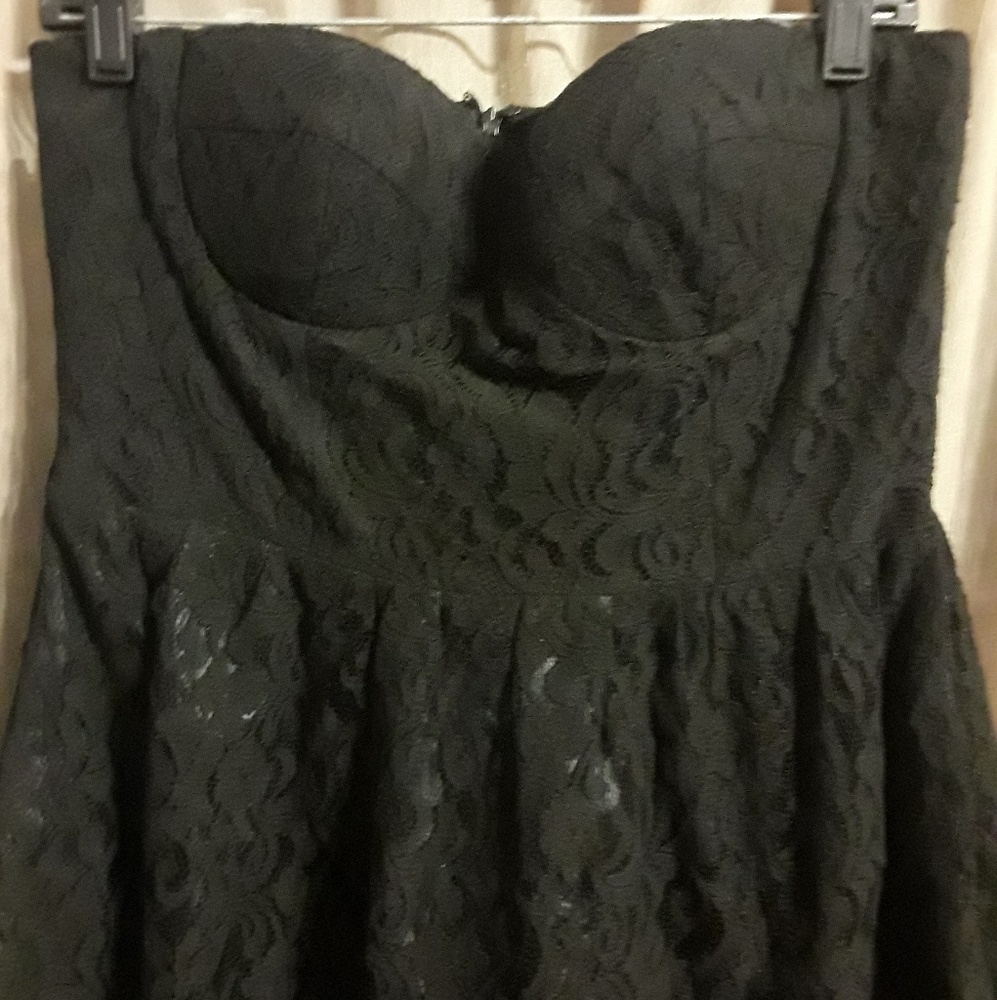Large black dress